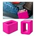 Ohleats 2 PCS Seat Belt Buckle Holder Silicone Buckle Booster Raises Your Seat Belt for Easy Access Buckle Cover Makes Receptacle Upright Buckling Car Accessories for Kids Bright Pink - Image 2