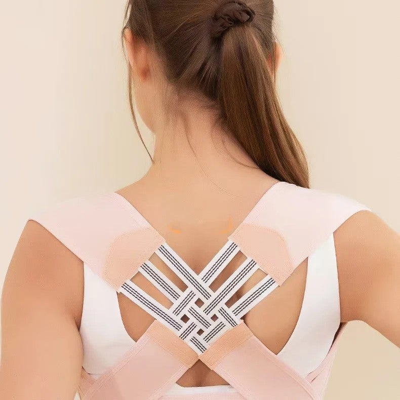 Bluejw Adjustable Shoulder Back Posture Corrector Support Belt - Waist Trimmer for Men, Women & Kids - Orthopedic Brace - Image 5