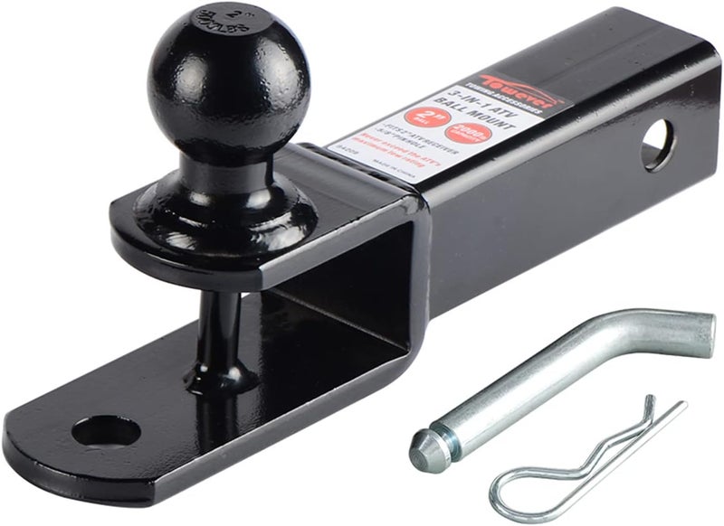 Towever 84209 2 inches ATV Receiver Hitch 3 in 1 Ball Mount with 2 inches Ball - Image 1