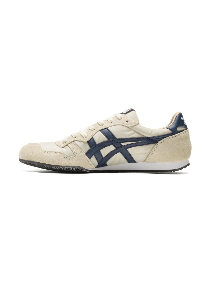 Onitsuka Tiger SERRANO Men and Women Casual Athlesiure Shoes Beige/Blue  - Image 1
