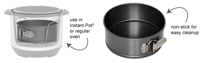 Instant Pot Official Springform Pan, 7.5-Inch, Gray - Image 2
