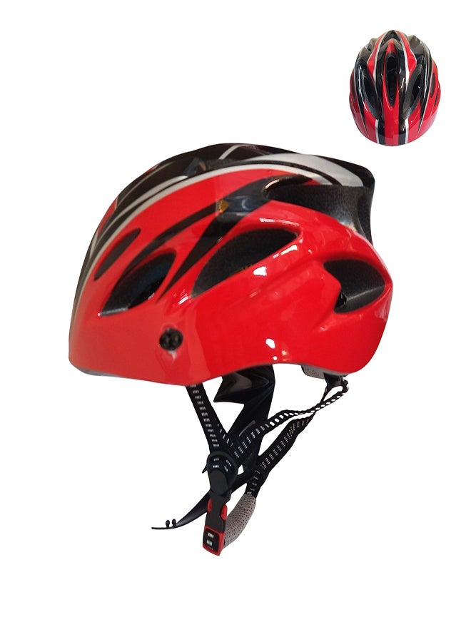 ENDLESS  خوذة دراجة وزلاجات El1051 مع حزام قابل للتعديل | المادة: بولي كربونات، إبس | مع وسادة داخلية للتبطين للراحة | للبالغين، النساء والرجال - Image 1