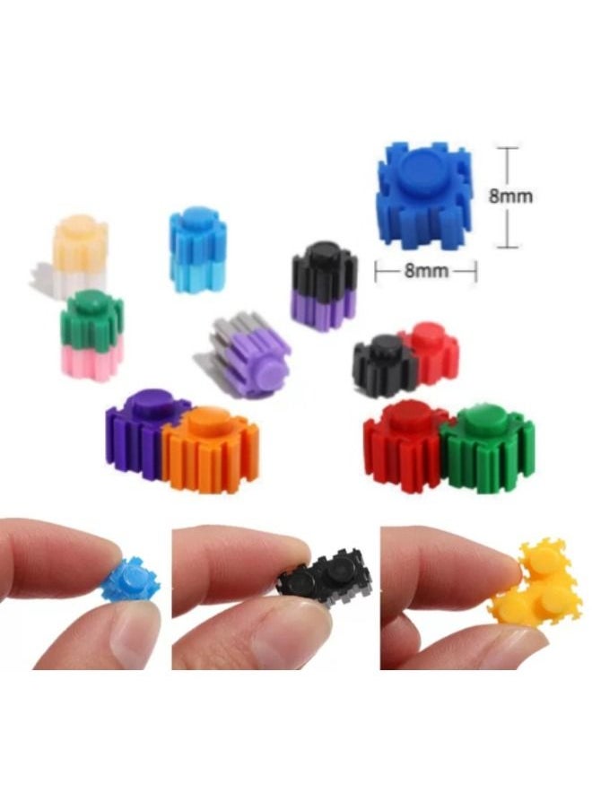 null - 780PCS Cartoon Mickey Building Bricks Set, DIY Block Building Set, Classic Mini Building Bricks, Assembling Building Blocks Suitable for Boys and Girls Aged 6 and Up - Image 1