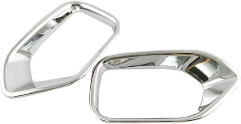 QASULER ABS Chrome Fog Light Lamp Cover for Subaru Outback - Image 2