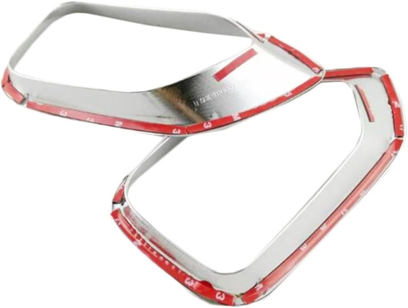 QASULER ABS Chrome Fog Light Lamp Cover for Subaru Outback - Image 4