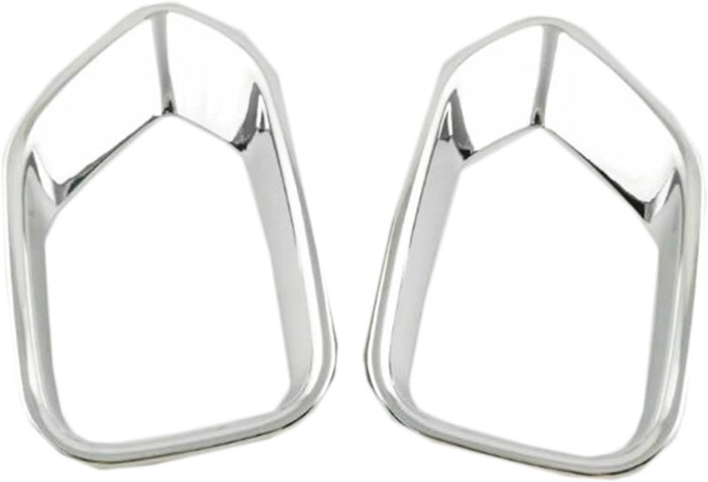 QASULER ABS Chrome Fog Light Lamp Cover for Subaru Outback - Image 3