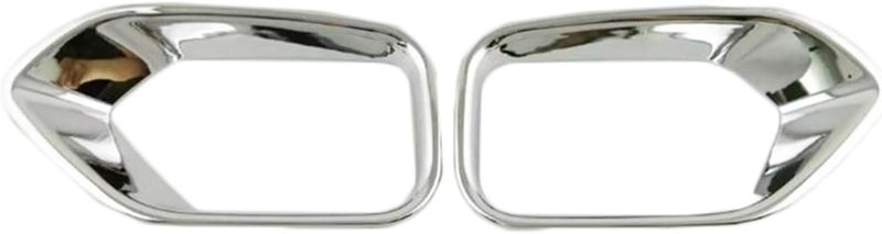 QASULER ABS Chrome Fog Light Lamp Cover for Subaru Outback - Image 1