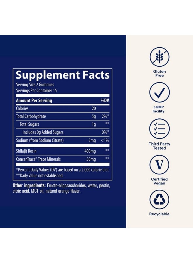 Trace Minerals حلوى شيلجيت بنكهة البرتقال - Image 5