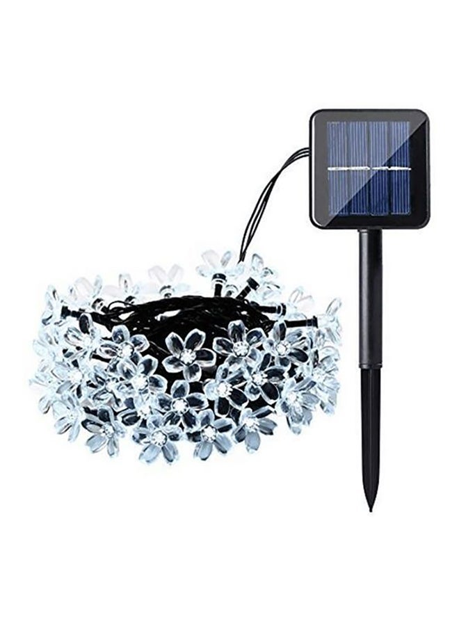 NIBEMINENT Solar Powered Cherry Blossom String Light For Christmas Clear/Black 6meter - Image 1