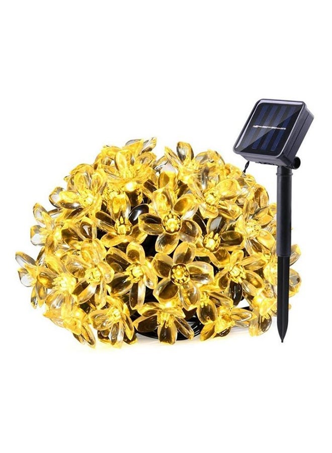 NIBEMINENT Solar Powered Cherry Blossom String Light For Christmas Clear/Black 6meter - Image 2