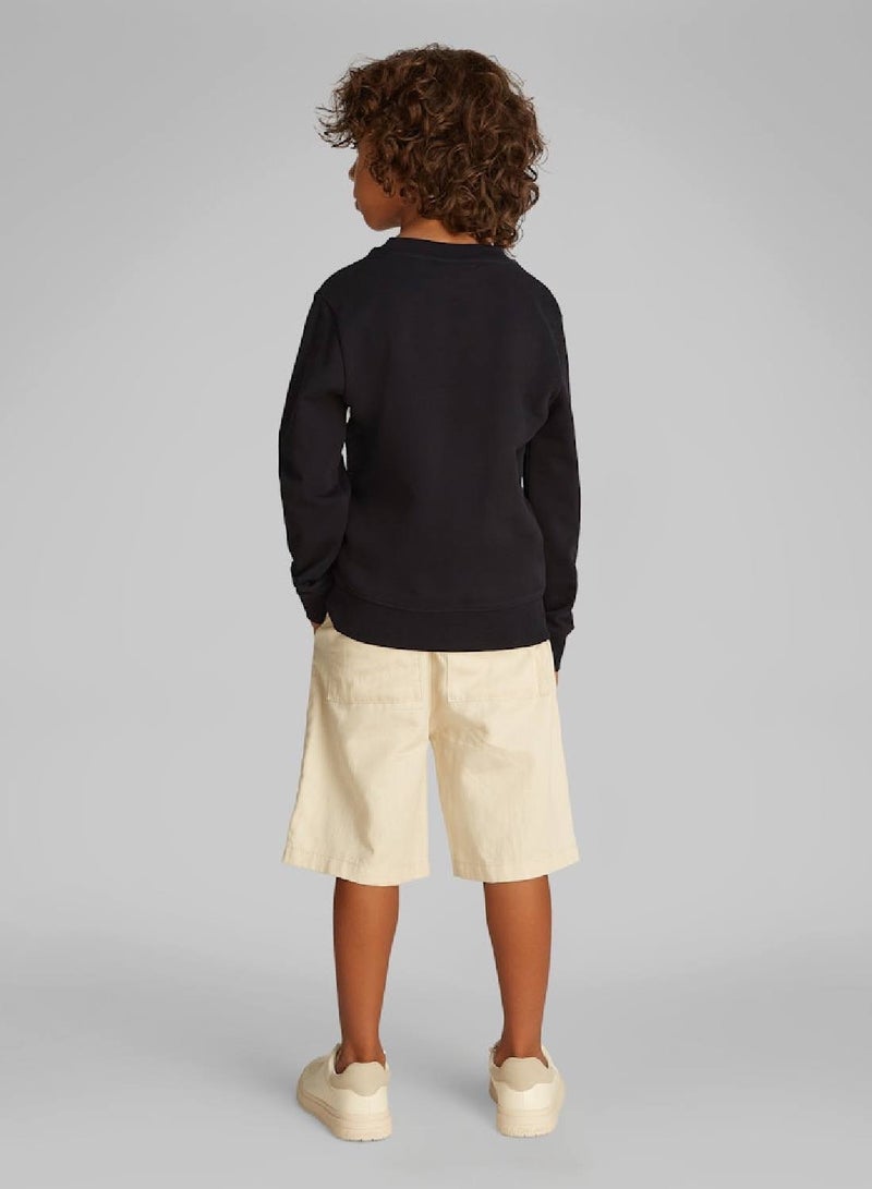 كالفن كلاين جينز سويتشيرت بطبعة غرافيك - Image 5