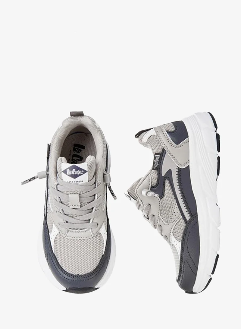 Lee Cooper Boys Lace-Up Ankle Sneakers