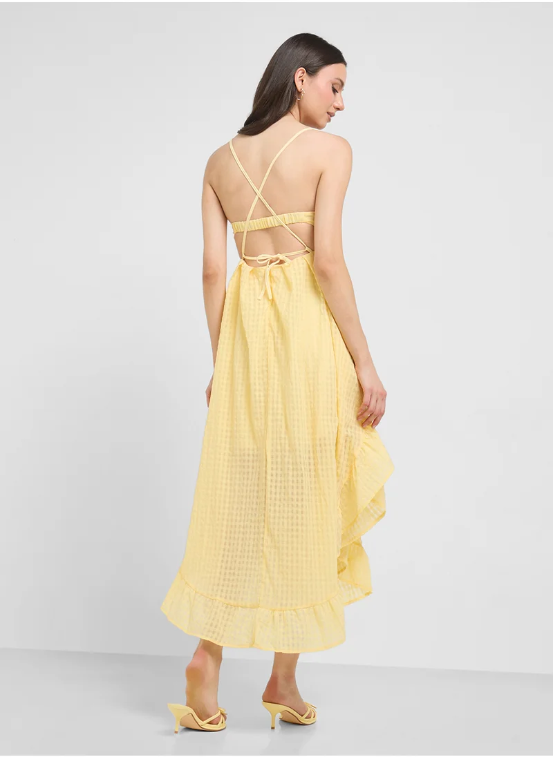 ELLA Strappy Textured Dress
