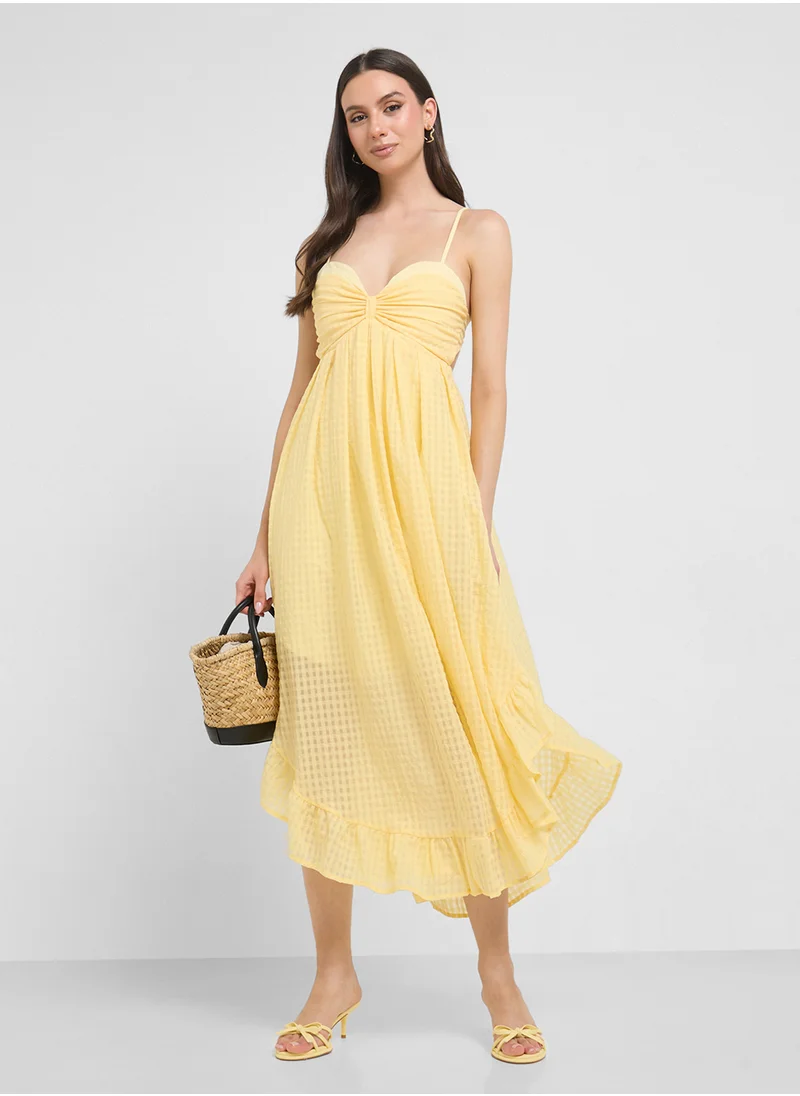ELLA Strappy Textured Dress