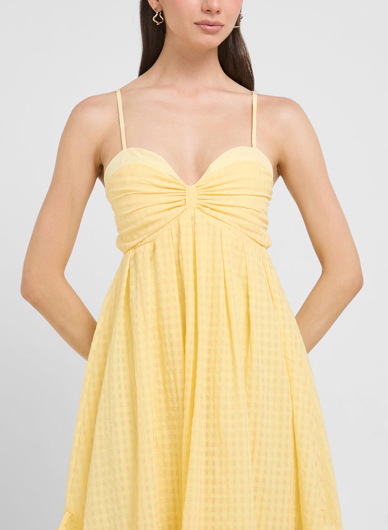 ELLA Strappy Textured Dress  - Image 3