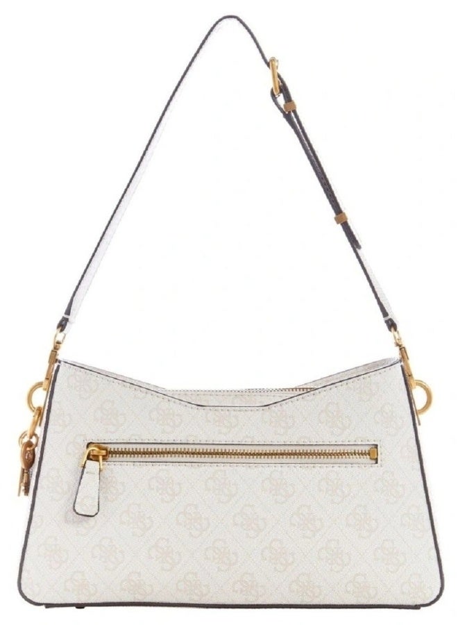 GUESS GINEVRA NUDE SHOULDER BAG camera bag - Image 4
