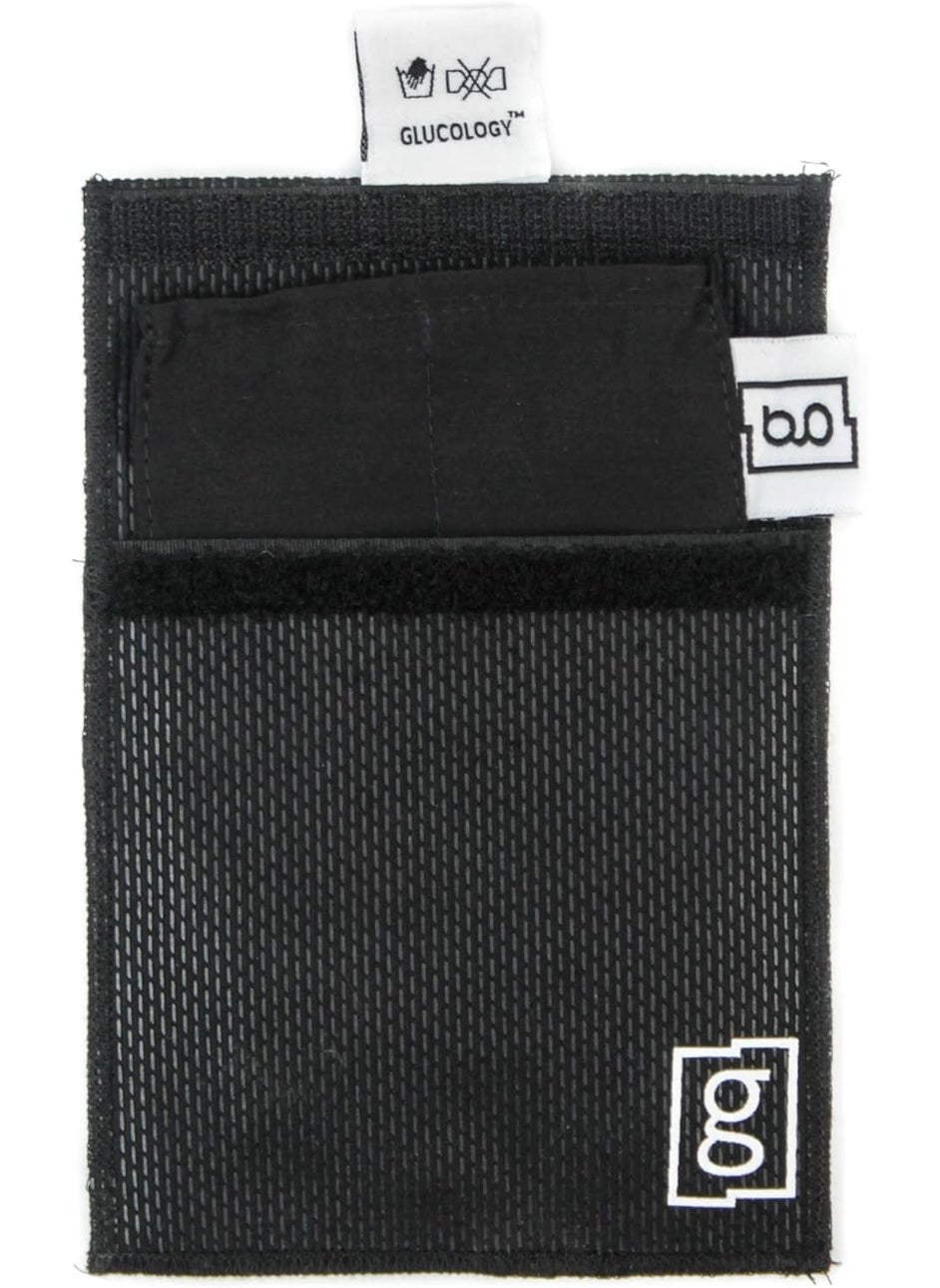 Glucology Glucology Insulin Cooling Wallet Pouch | No Ice Pack or Batteries Needed | New Innovative Technology | Perfect for Travel | Medium Vial Pouch (Black) 
