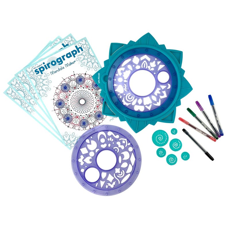 Spirograph Mandala Maker - The Easy Way to Make Countless Amazing Mandala Designs - Design Mandala Art - Ages 8+ - Image 2