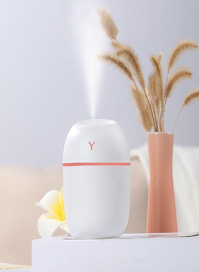 Antokin Portable Humidifier with Night Light Super Quiet for Desktop Baby Room, Unique Gift, Night Lamp, Fancy Light, USB Operated Cool Mist Humidifier Diffuser with 7 Color Lights Air Humidifer - Image 5
