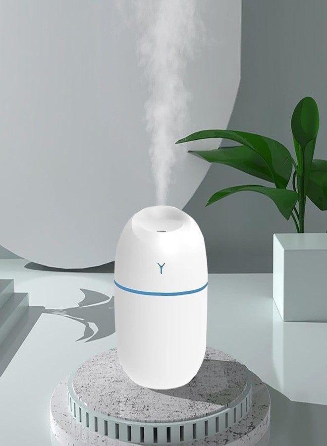 Antokin Portable Humidifier with Night Light Super Quiet for Desktop Baby Room, Unique Gift, Night Lamp, Fancy Light, USB Operated Cool Mist Humidifier Diffuser with 7 Color Lights Air Humidifer - Image 4
