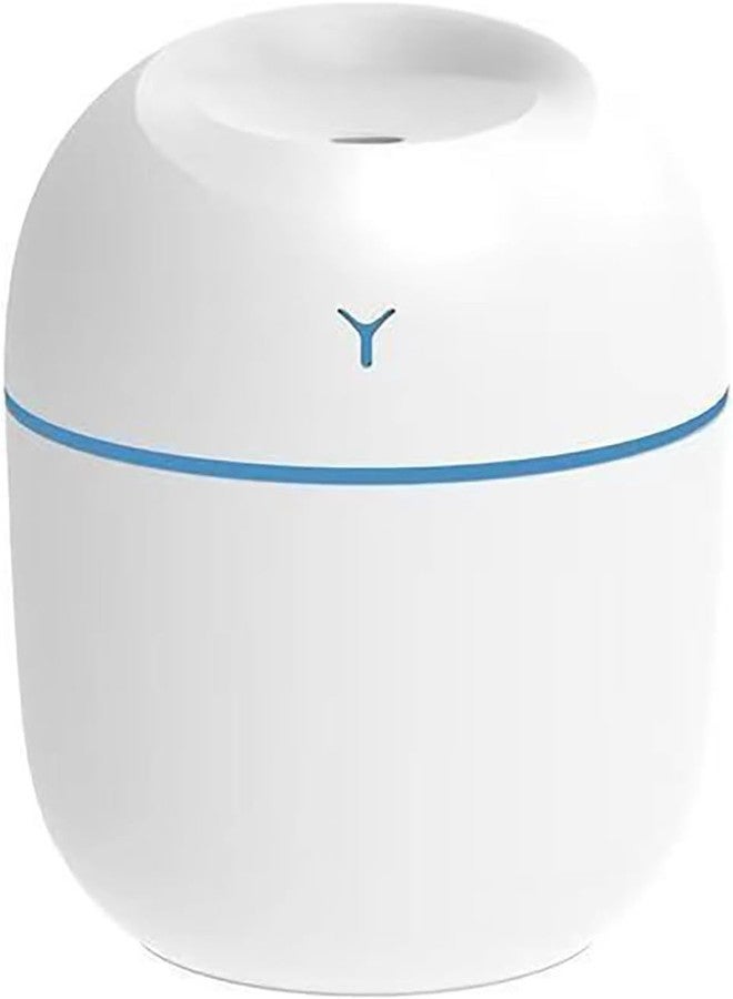 Antokin Portable Humidifier with Night Light Super Quiet for Desktop Baby Room, Unique Gift, Night Lamp, Fancy Light, USB Operated Cool Mist Humidifier Diffuser with 7 Color Lights Air Humidifer - Image 1