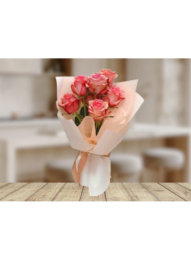 Soft Peach Rose Collection