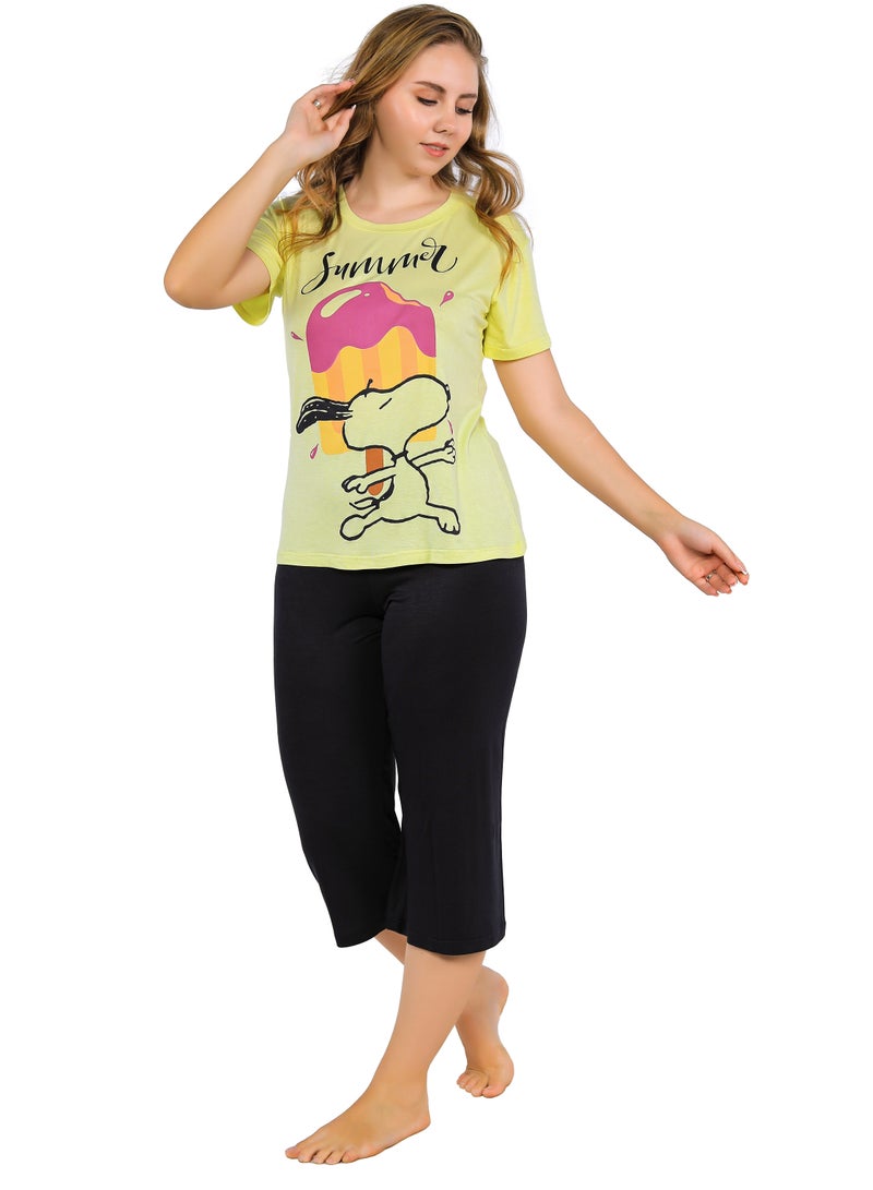 Dadoush Women's soft pajama shorts - Women's pajama set from the Daadoush brand  - Image 1