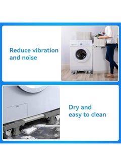 TRASSLE Washing Machine Stand Base,with 8 Strong Feet & 4 Wheels,Movable & Horizontal Adjustment 16-24 for Multi-functional Appliance Stand for Washing Machine Dryer Refrigerator Freezer  - Image 5