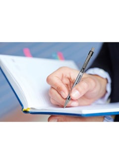 PILOT Pen 30000 The Better Ball Point Pen Refillable & Retractable Ballpoint Pens, Fine Point, Black Ink, 12-Pack  - Image 5