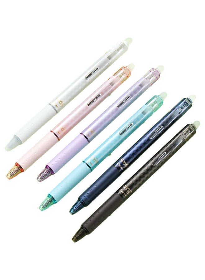 Pilot Erasable Pen - Retractable Gel Pen With Temperature Control For Students' Writing And Office Use Lfbk-23Ef 0.5Mm Pink Grid/Black - Image 1