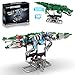 Suplanet Mechanical Crocodile Building Set with Lights Rotatable Link Components Display Stand STEM Building Set for Boys 814 Home Office Decor for Adults Mechanical Enthusiasts648PCS - Image 2