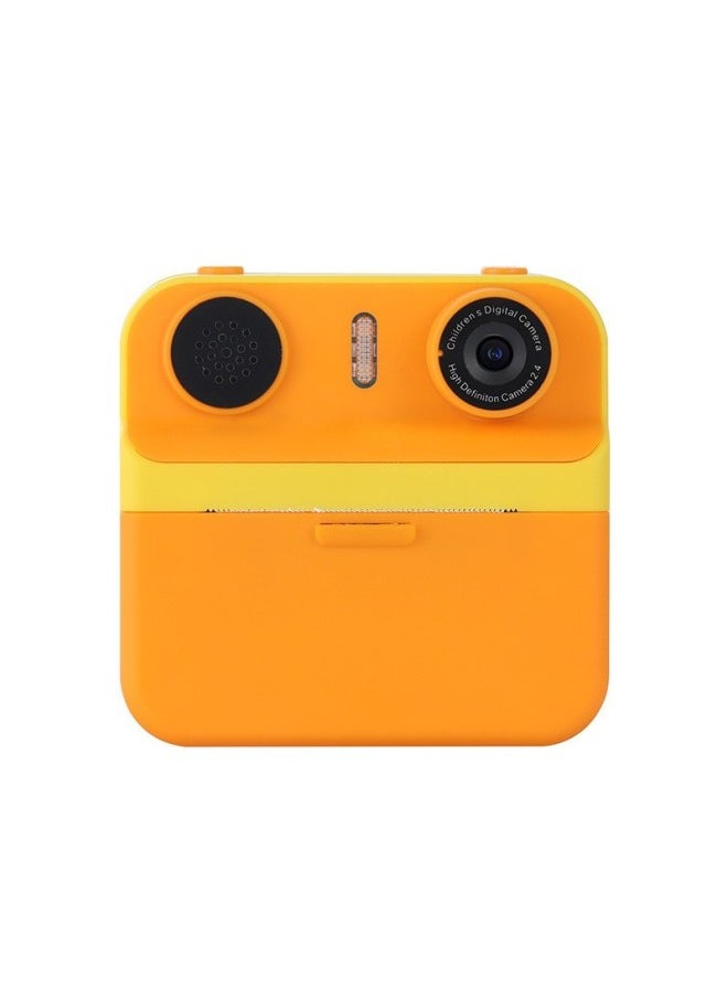 Generic Thin High-definition Children's Camera Polaroid Print Digital Camera Birthday Holiday Gifts Wholesale-Color:Orange (no Card)  - Image 1