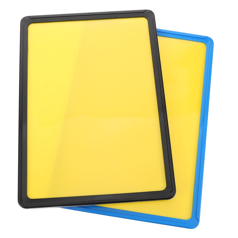 2 Sets Supermarket Price Holder: Display Frame For Retail Shelf Labels Horizontal And Easy Installation - Image 3