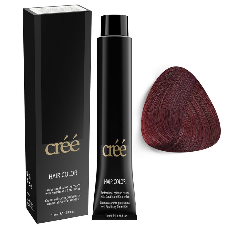 Cree Professional 562 Irisee Light Red Brown Permanent Hair Color Long Lasting Rich Vibrant Gray Coverage 100ml 34 floz