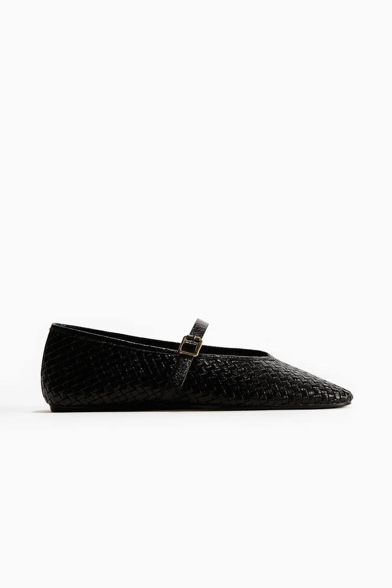 H&M Braided ballet pumps