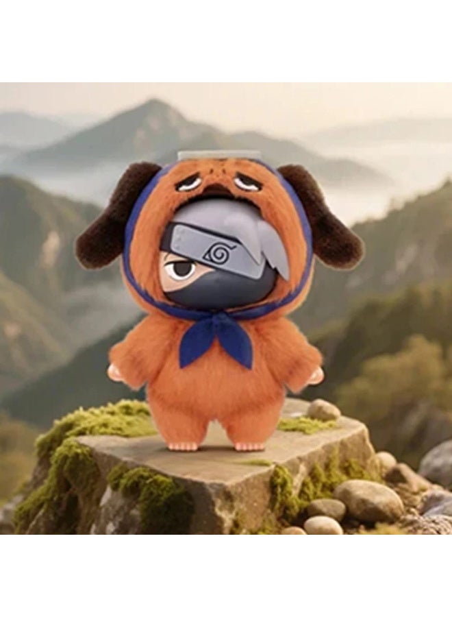 Kakashi figure medal in a cute dog outfit – soft design, fine details, and a calm personality, but full of prestige ⚡ Let it decorate your desk or room shelf and add a stylish ninja touch ✨ Suitable for children and adults, for doll lovers or collectors of cute items. - Image 1