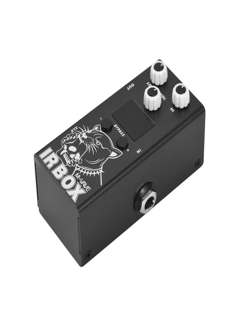 SKYFOX M-VAVE Guitar IR Box Effects Pedal with IR Cab Impulse Response Cabinets Speaker Simulator XLR Output Port DC 9V 6.35mm Input/Output Interface Electric Guitar Effector for Guitar Bass - Image 1