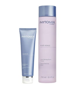 Phytomer Phytomer Clarifying Duo: Oligopur Purifying Cleansing Gel & Rosée Visage Toner  - Image 1