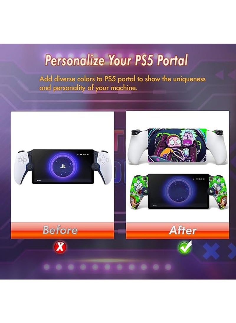 IINE Skin for Playstation Portal Remote Player, PS Portal Skin, Playstation Portal Controller Protective Sticker, Anti Slip, Anti Fingerprint, Anti Water and Anti Scratches  - Image 5