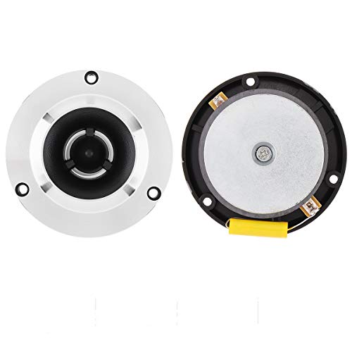ePathChina 2pcs 4Inch 1500W Titanium Bullet Tweeter with Capacitor for Vehicle Auto Cars Stereo Modified - Image 1