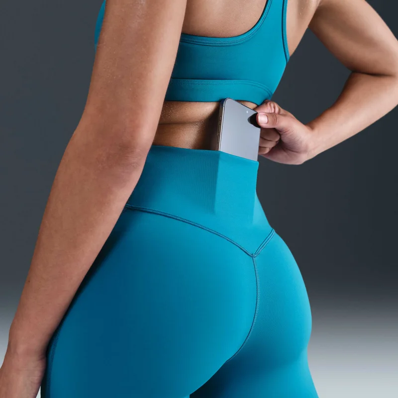 Nike teal Women's Universa Medium-Support Training Leggings for Women | Best Price UAE