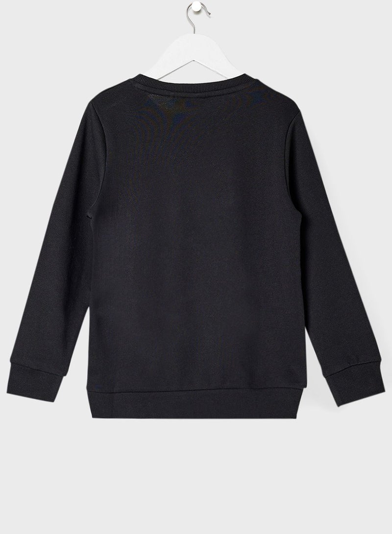 نيم ات سويت شيرت بطبعة للأطفال - Image 2