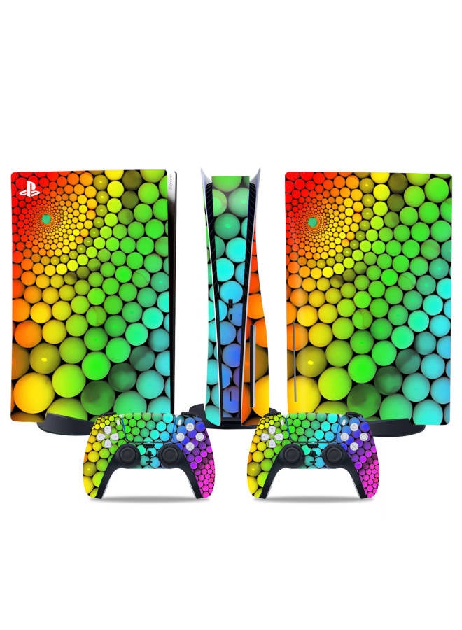 PS5 Host Sticker Ps5 Optical Drive Digital Version Handle Protective Film Money-Colour:TN-DiskPS5-3625 - Image 5