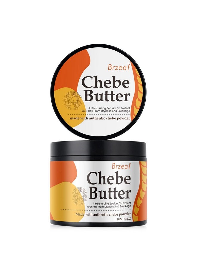Brzeaf Natural Chebe Hair Butter With Rosemary Oil Chebe Butter For Hair Growth Super Moisturizing & Deter Hair Breakage Chebe Hair Butter Hair Deep Conditioning For All Hair Types 3.6 Oz  - Image 2