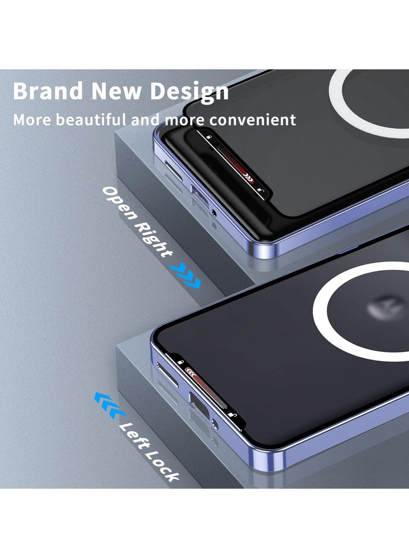 عام تتوافق العلبة المغناطيسية مع هاتف Motorola Edge 50 5G 2024، والإطار المعدني غير اللامع في الجزء الخلفي من الكمبيوتر الشخصي، والغطاء المقاوم للصدمات في الخلف يدعم الشحن اللاسلكي - Image 4