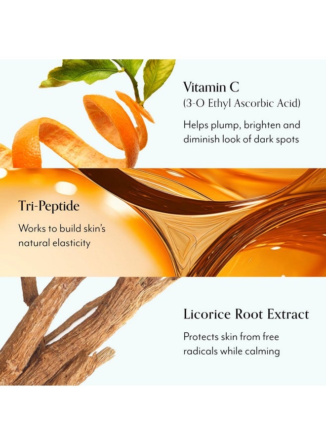 BLISS Bliss Bright Idea Vitamin C + Tri-Peptide Collagen Brightening Face Skincare Serum - Anti Aging, Reduces Dark Spots, Boosts Skin Elasticity - Clean - Vegan & Cruelty-Free - 1 Fl Oz - Image 2