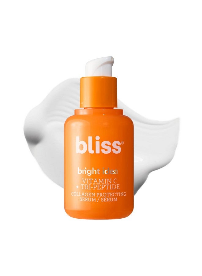 BLISS Bliss Bright Idea Vitamin C + Tri-Peptide Collagen Brightening Face Skincare Serum - Anti Aging, Reduces Dark Spots, Boosts Skin Elasticity - Clean - Vegan & Cruelty-Free - 1 Fl Oz - Image 1