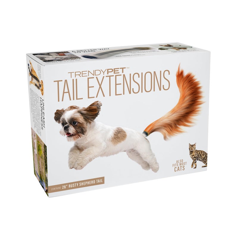 Prank Pack Prank Gift Box, Pet Tail Extensions, Wrap Your Real Present in a Funny Authentic Prank-O Gag Present Box, Novelty Gifting Box for Pranksters, Holiday Gift Wrap Box - Image 1