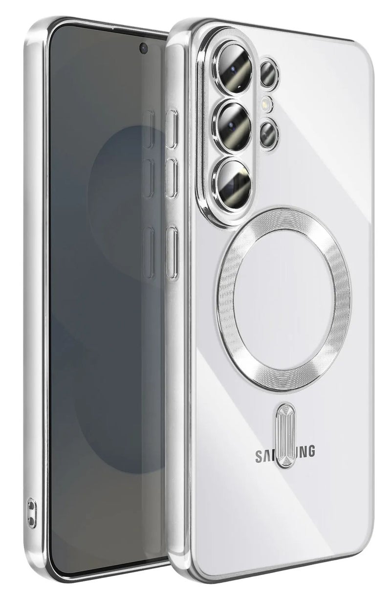 BORTONY Samsung Galaxy S26 Ultra Case Compatible with MagSafe Cover For Galaxy S26 Ultra Plating Soft Glossy Luxury Case For Samsung Galaxy S26 Ultra 6.9-inch - Image 1