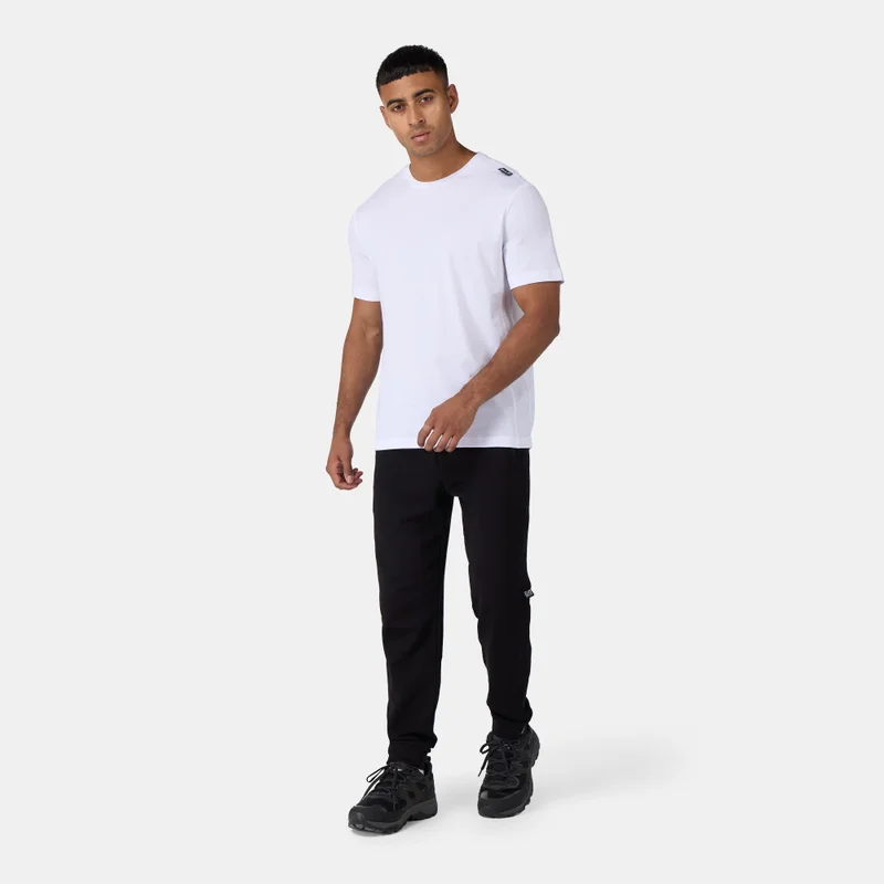 EA7 Emporio Armani White Men's Train Logo Series Taped T-Shirt for Men | Best Price UAE